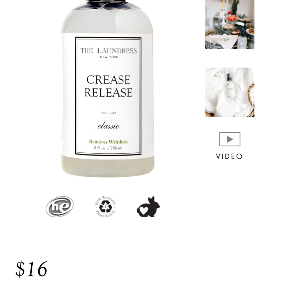 The laundress New York crease release